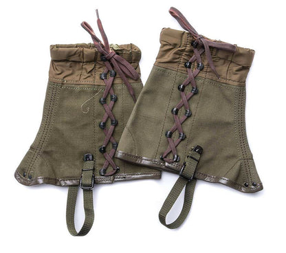 Italian Army Vintage Field Uniform Gaiters M70 Olive