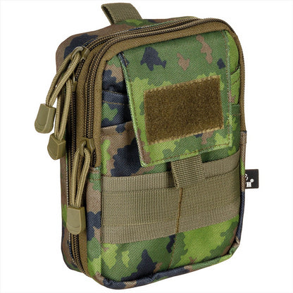 MFH EDC krepšelis su MOLLE tvirtinimais M05 marginimo, lengvas, funkcionalus, su užtrauktukais ir kišenėmis kasdieniam naudojimui.