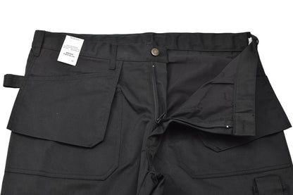 Belgian army work cargo pants Black