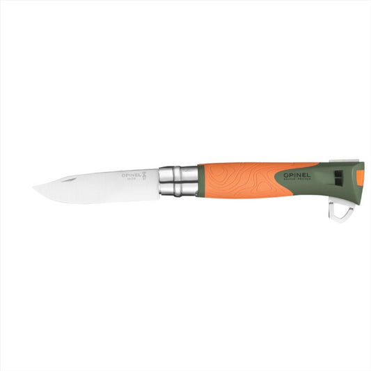 Opinel N°12 Explore sulankstomas 10cm kišeninis peilis iš 12C27 plieno
