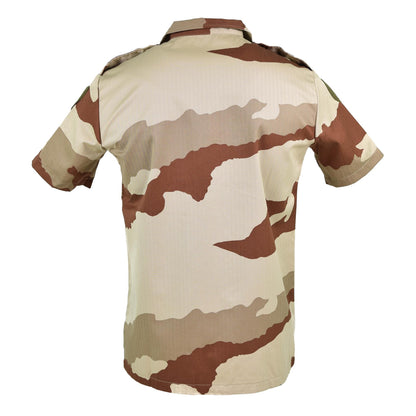 French Army F2 Short Sleeve Shirt Desert Print