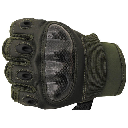 MFH Reinforced Tactical Gloves Olive