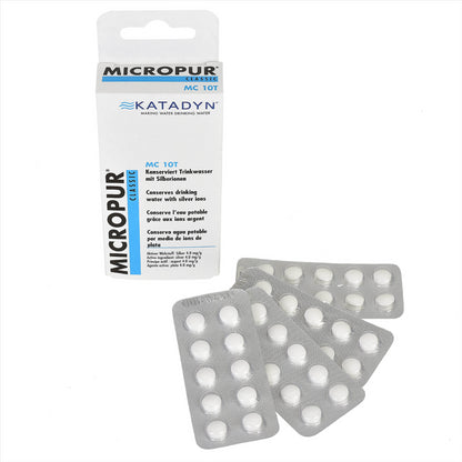 Katadyn Micropur Classic MC 10T vandens dezinfekcijos tabletės 40vnt 10L