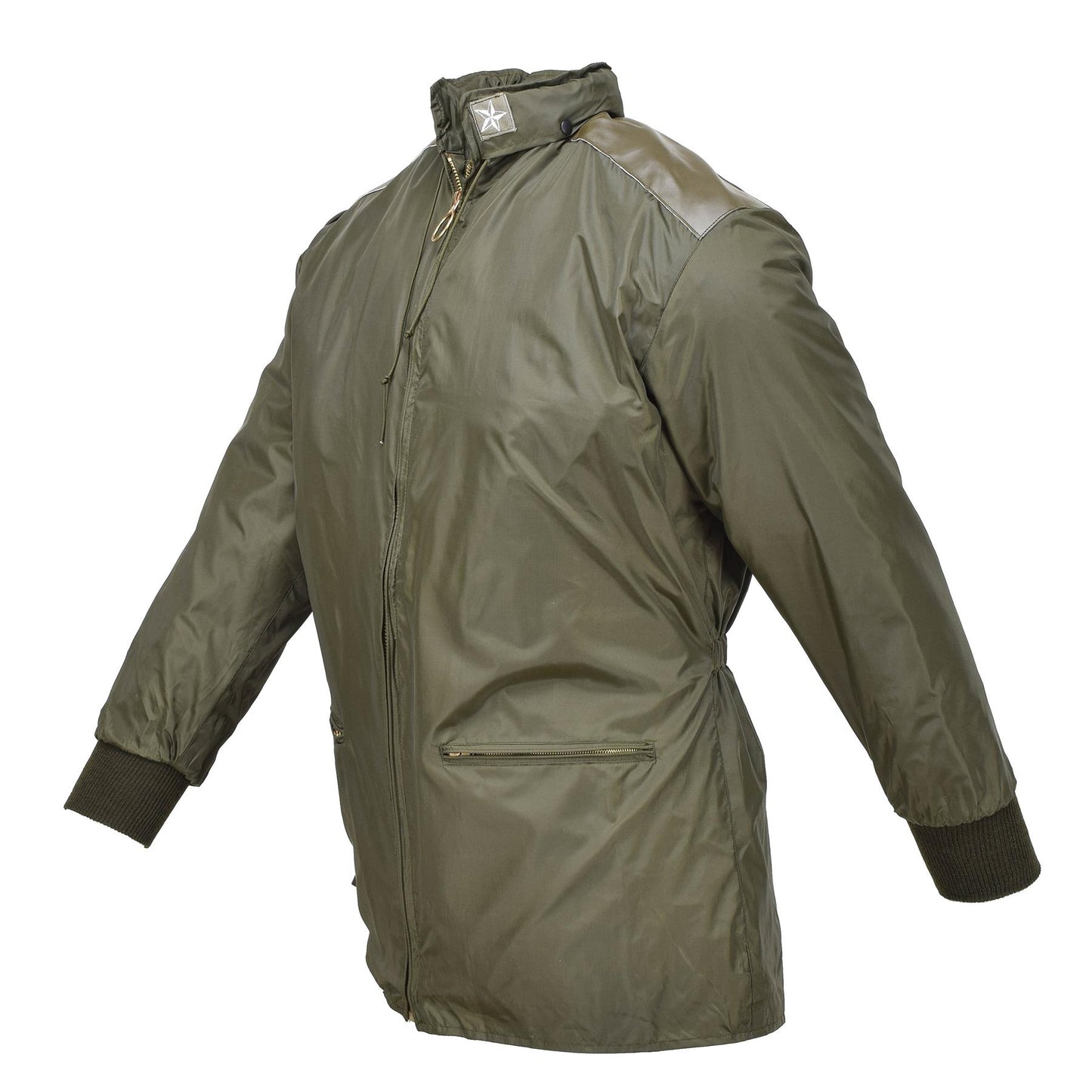 Italian Army Air Force Rain Jacket with Hood Olive