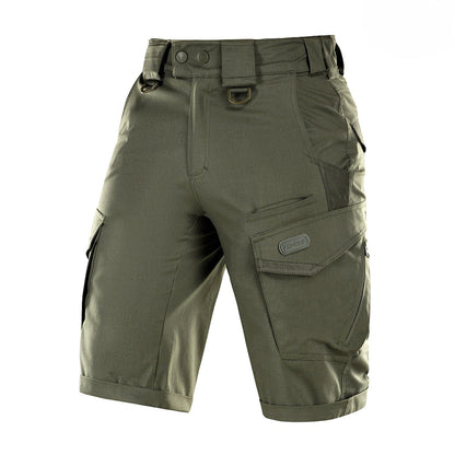 M-TAC bermuda style tactical shorts in olive color