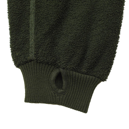 Dutch army fleece sports jumper olive