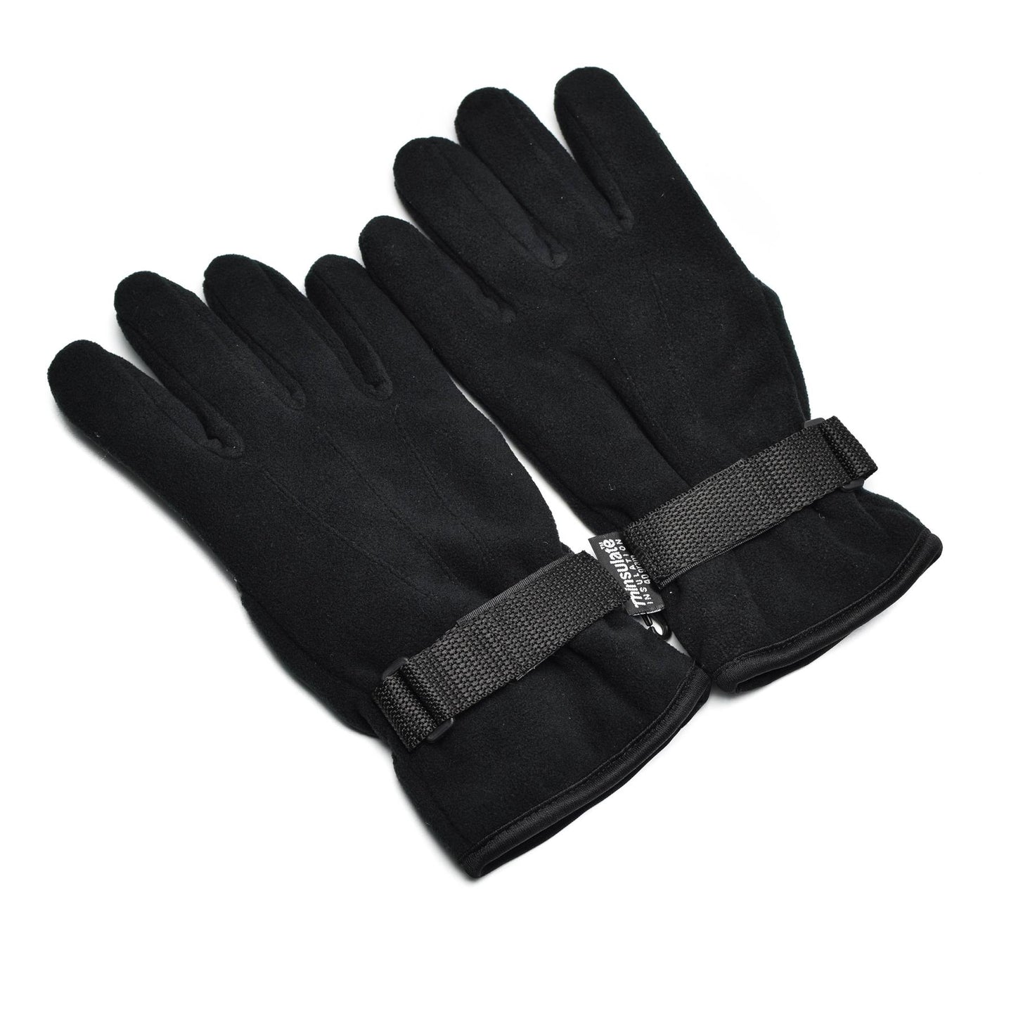 Thinsulate fleece winter gloves with non-slip fabric