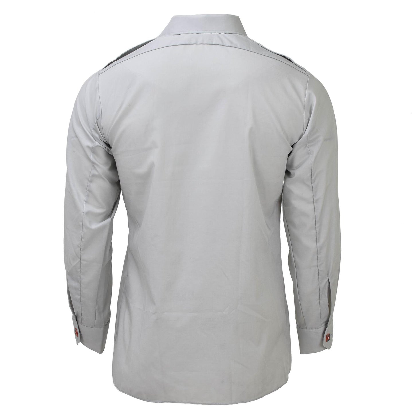 Austrian army classic shirt with long sleeves, gray