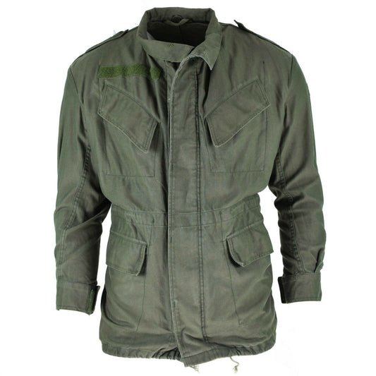 Belgian Army Field Uniform M64 Waterproof Jacket Olive