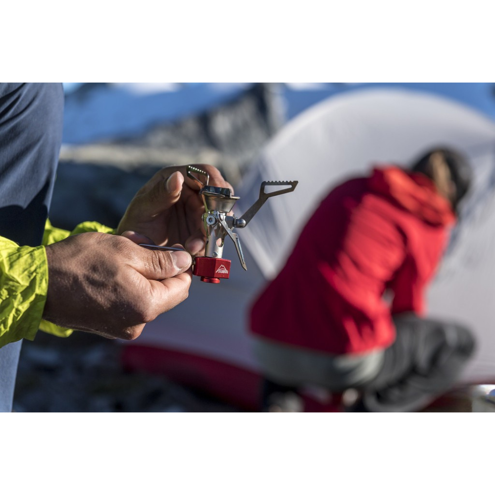 MSR PocketRocket 2 lengva turistinė dujinė viryklė su Windclip apsauga