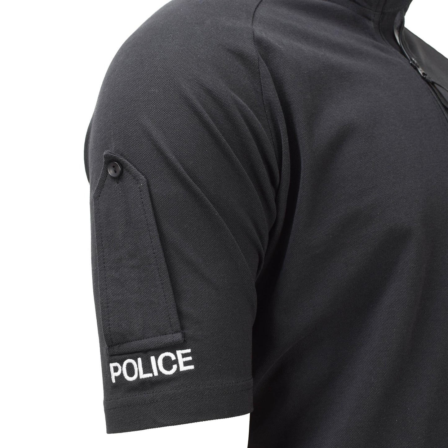 British Police Tactical Short Sleeve Shirt Black