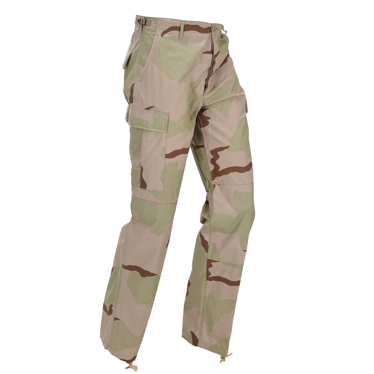Olandijos kariuomenės lauko kelnės su cargo kišenėmis 3-Color Desert marginimo