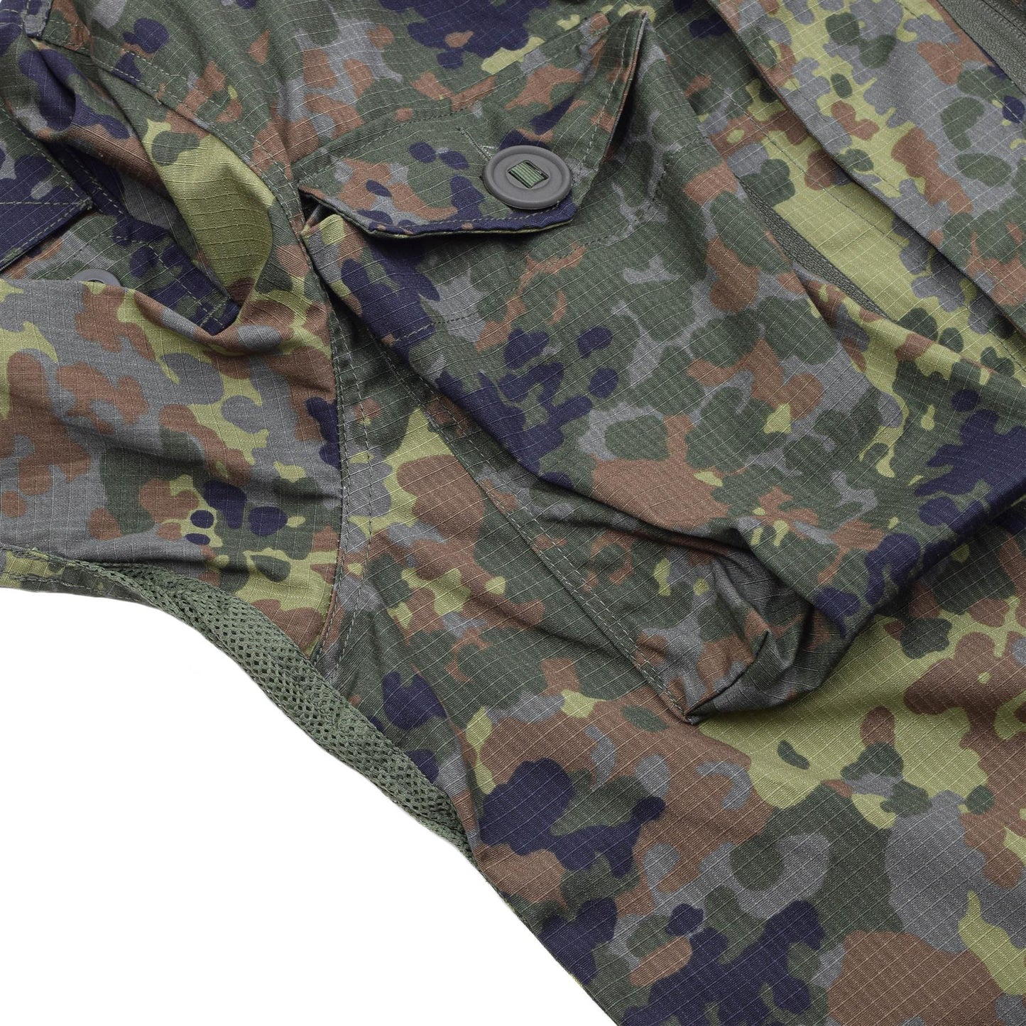 TACGEAR German army style jacket in Flecktarn print 