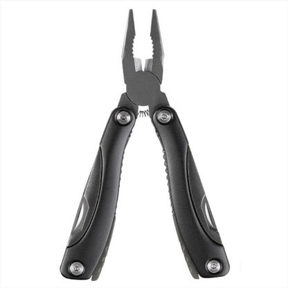 MIL-TEC multifunkcinis įrankis su patikimu slipjoint užrakto mechanizmu – kompaktiškos replės ir įrankiai.