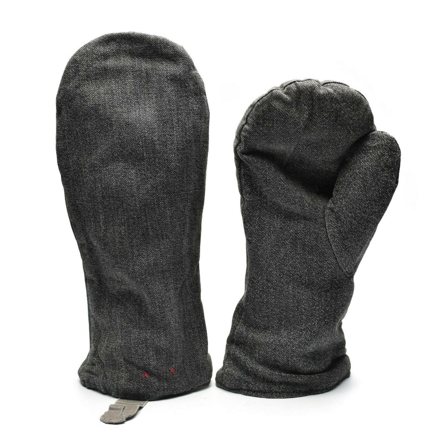 Swiss army mittens work gloves gray