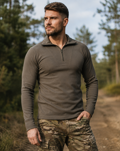 Blochl Czech military style zip-up undershirt
