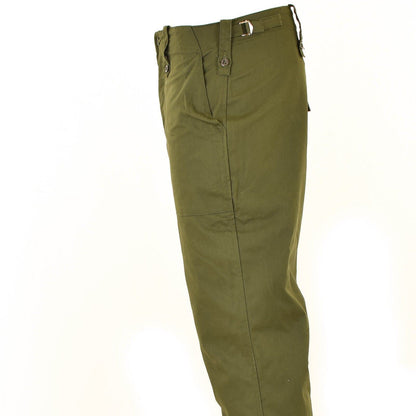 United Kingdom army combat trousers olive color