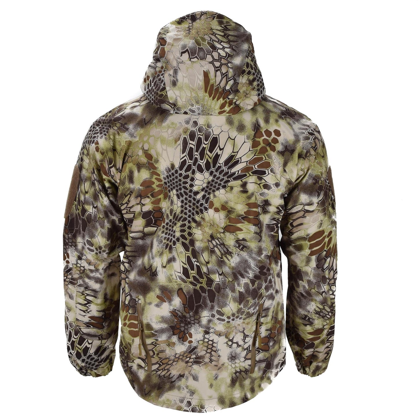 MIL-TEC waterproof jacket with hard surface MANDRA print