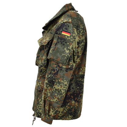 Leo Kohler Smock style jacket in Flectarn print