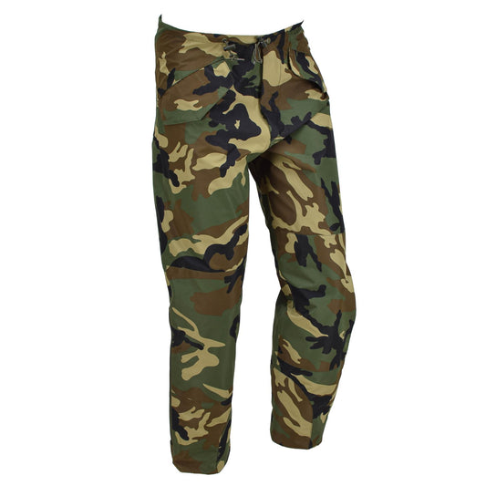 MIL-TEC US Army Style Waterproof Pants Woodland Print