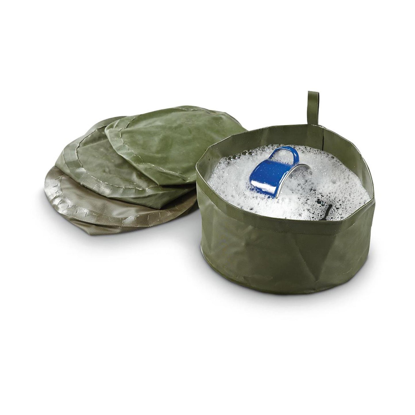 Dutch military compact water container Olive