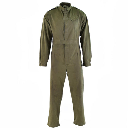 British Army Mechanic Overall Suit Olive