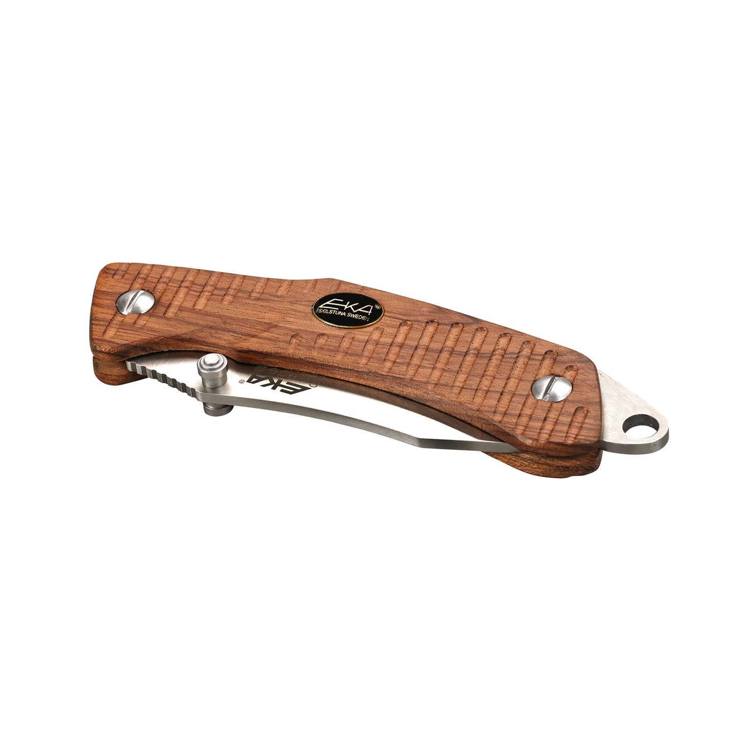 EKA Swede 9 folding survival knife with fire splitter