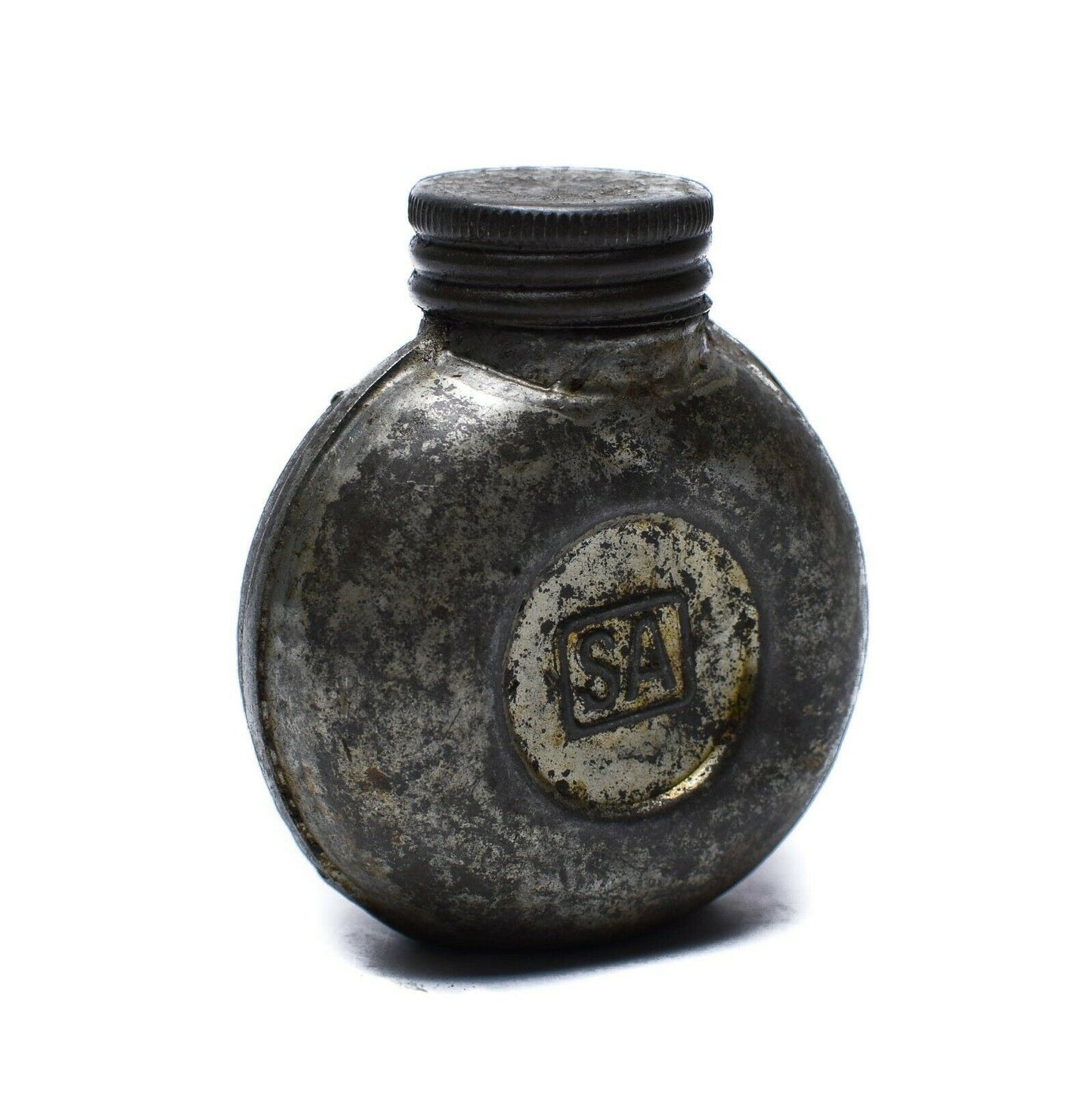 WW2 era Finnish army oil bottle for cleaning the gun