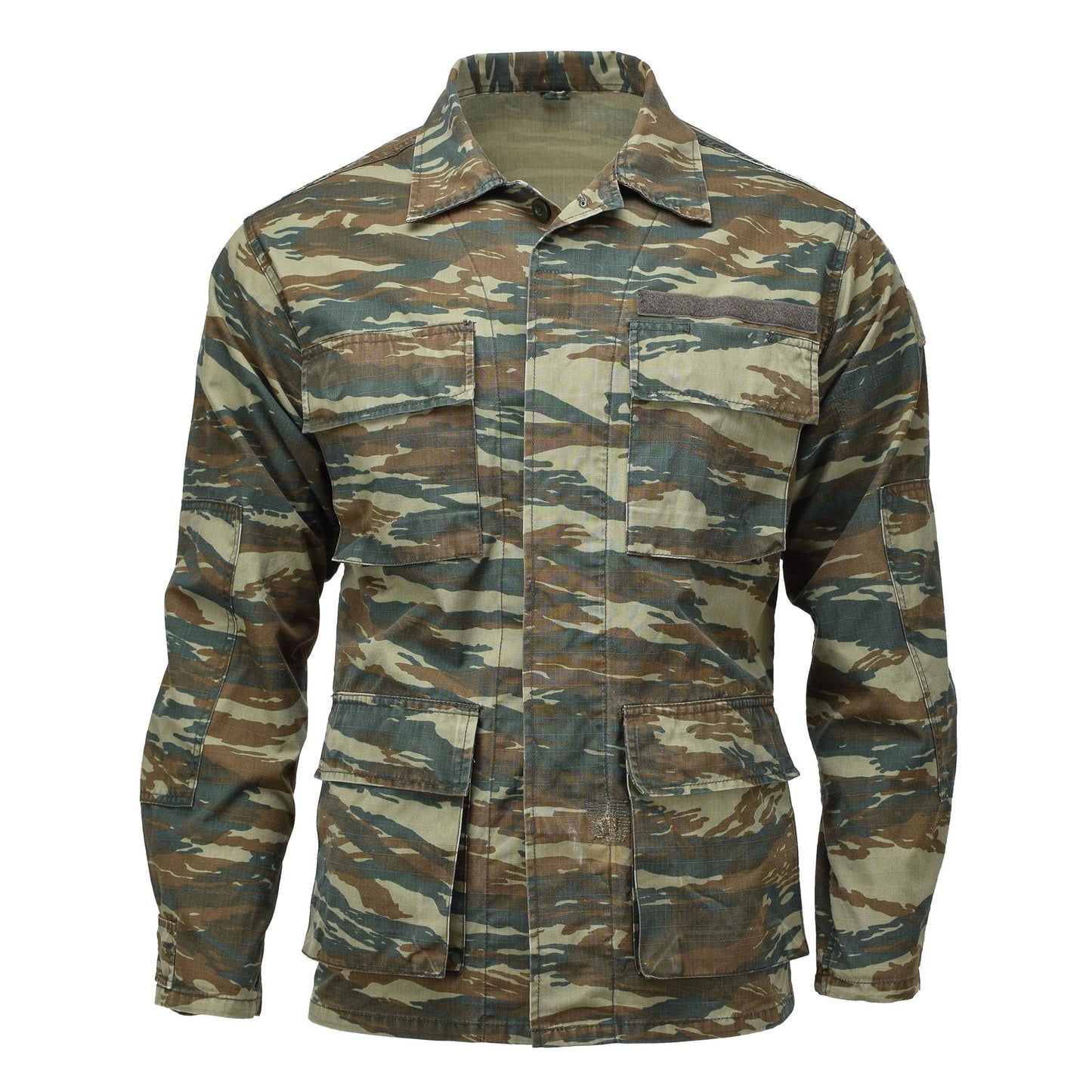 Greek army BDU field jacket Lizard print