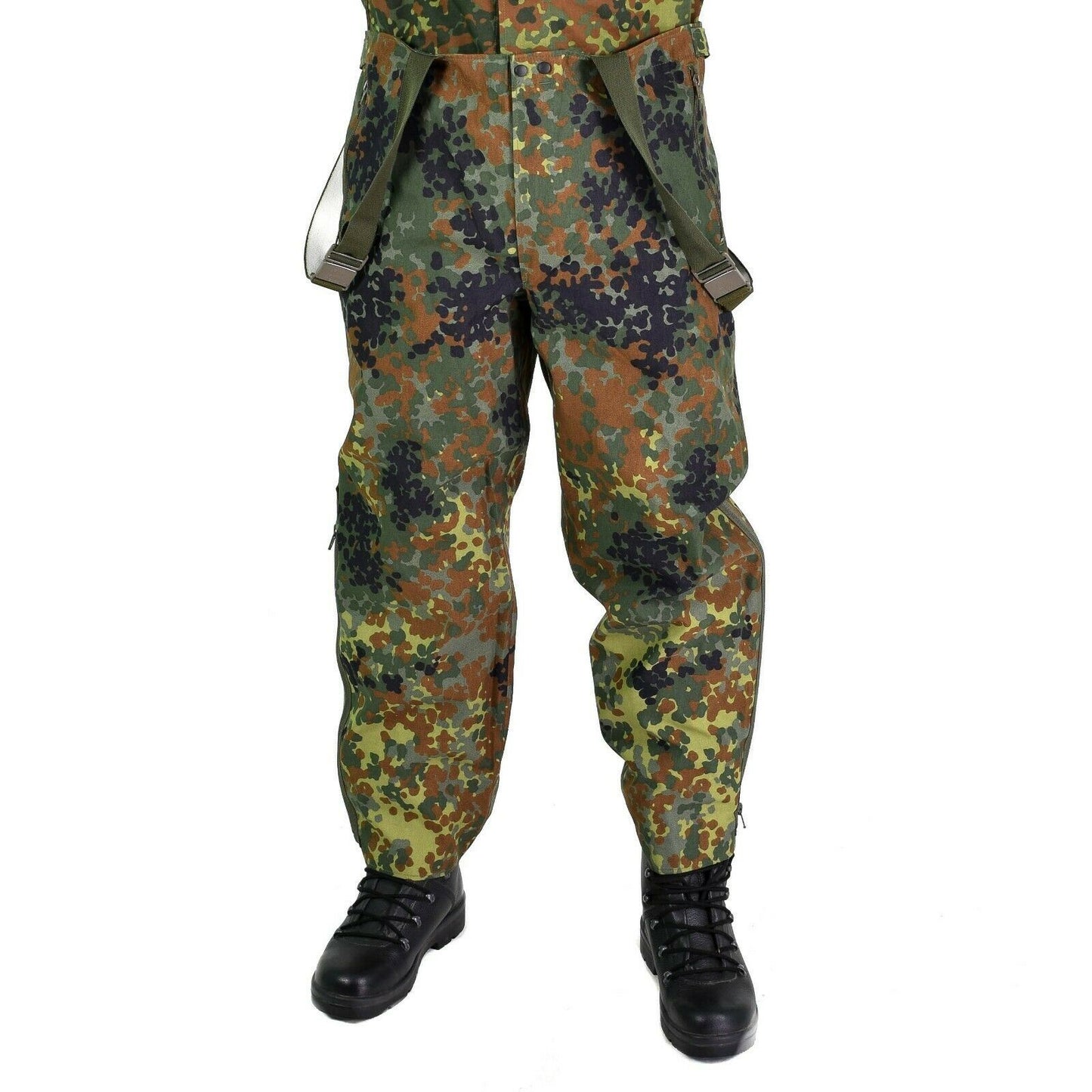 Vokietijos kariuomenės neperšlampamos kelnės Flecktarn marginimo