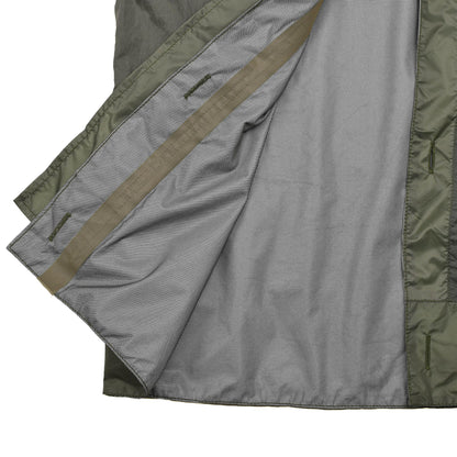 Dutch army waterproof jacket lining in olive color