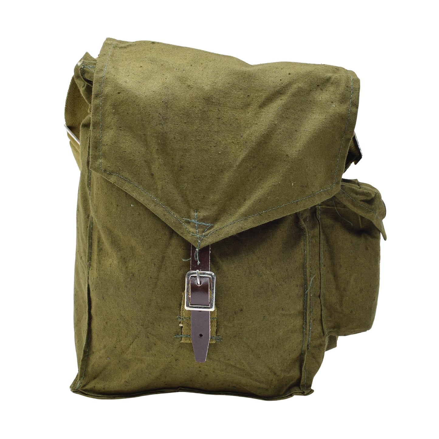 Hungarian Army Vintage Gas Mask Shoulder Bag Olive