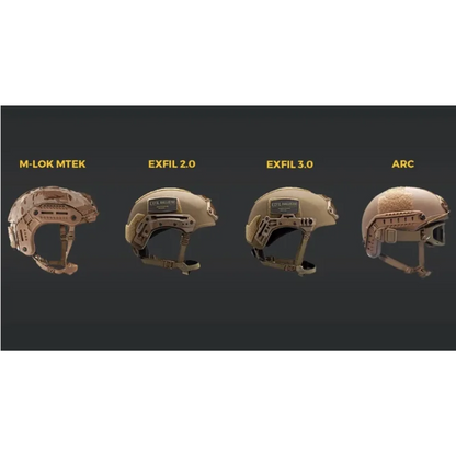 Earmor M11 ARC šalmo adapteris Peltor ausinėms juodas