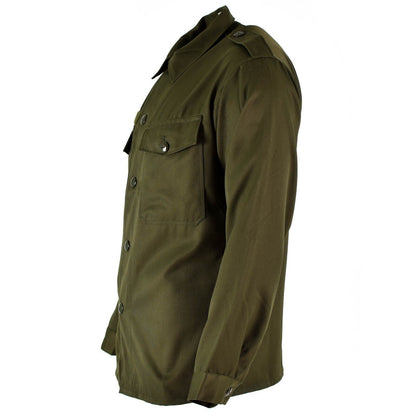 Austrian army field shirt with long sleeves Olive