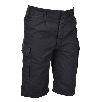 Leo Kohler Bermuda style shorts in black