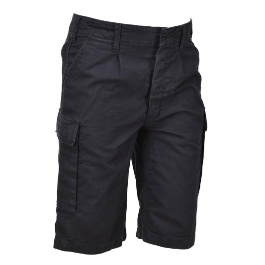 Leo Kohler Bermuda style shorts in black