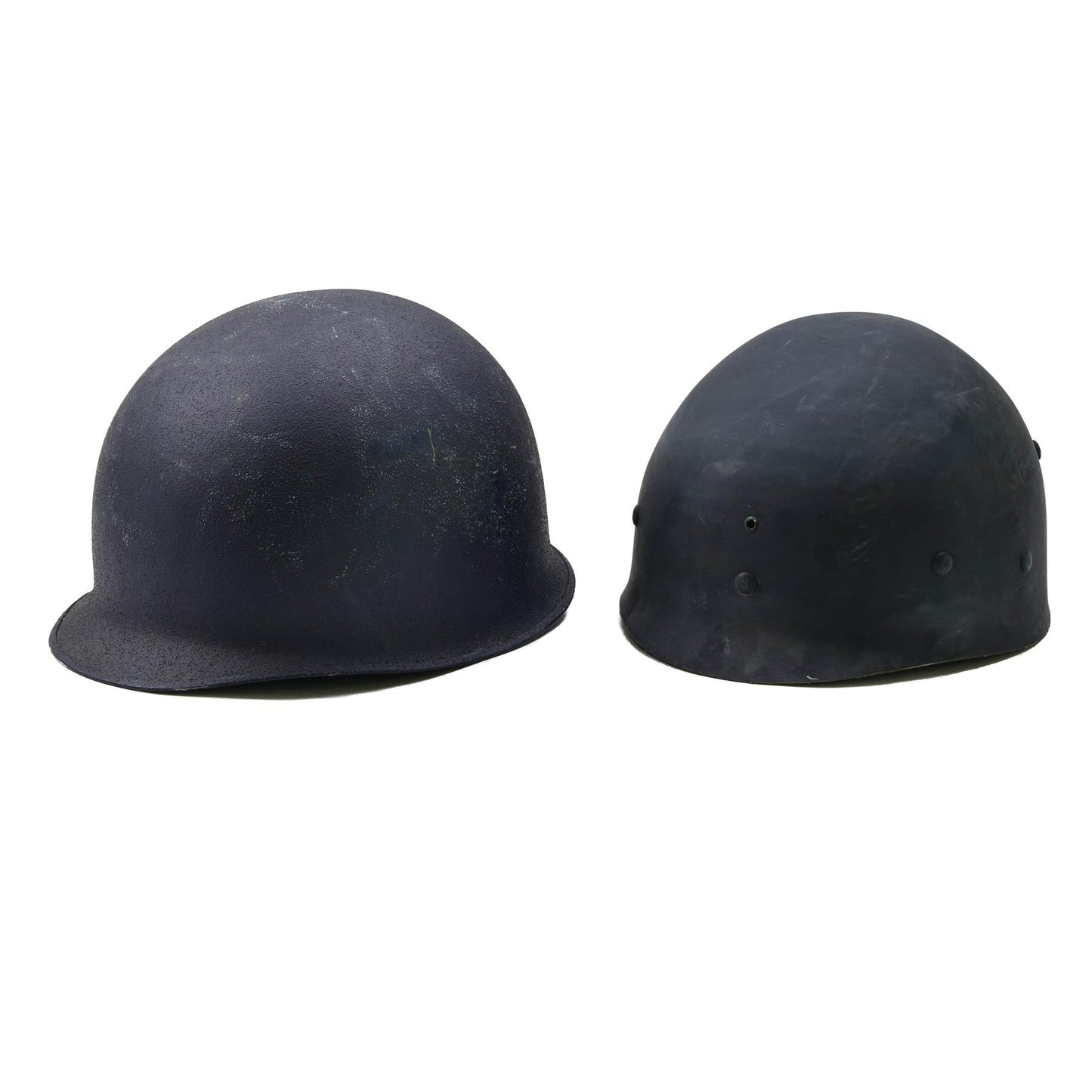 Belgian army steel helmet blue