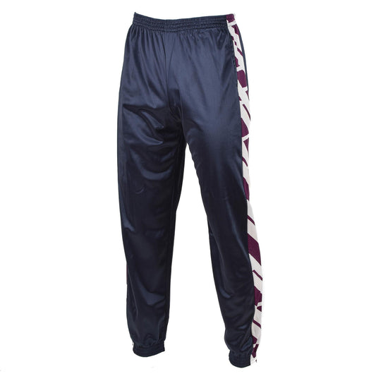 French Military School Jogging Sweatpants Striped