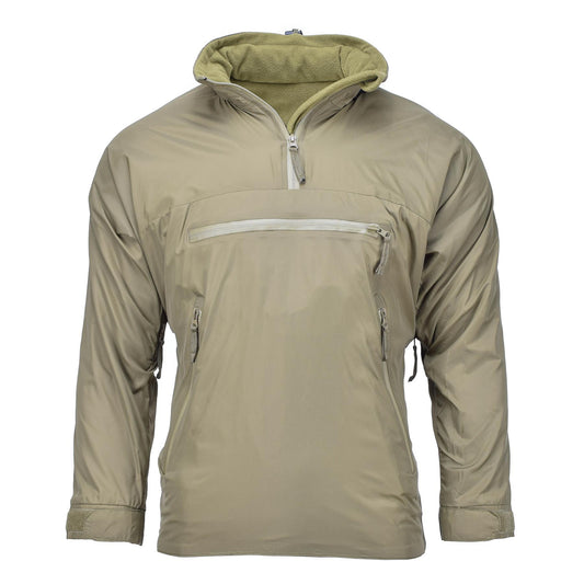 MFH waterproof and windproof Anorak style jacket in olive color