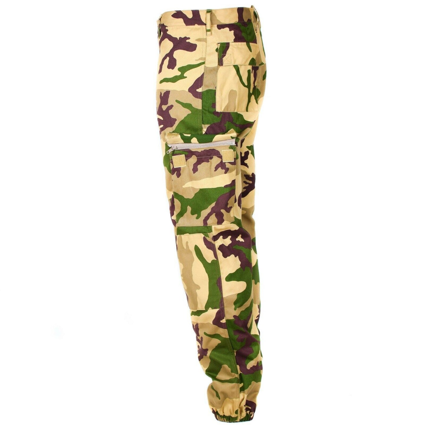 Italian army field pants with Desert Tropic print