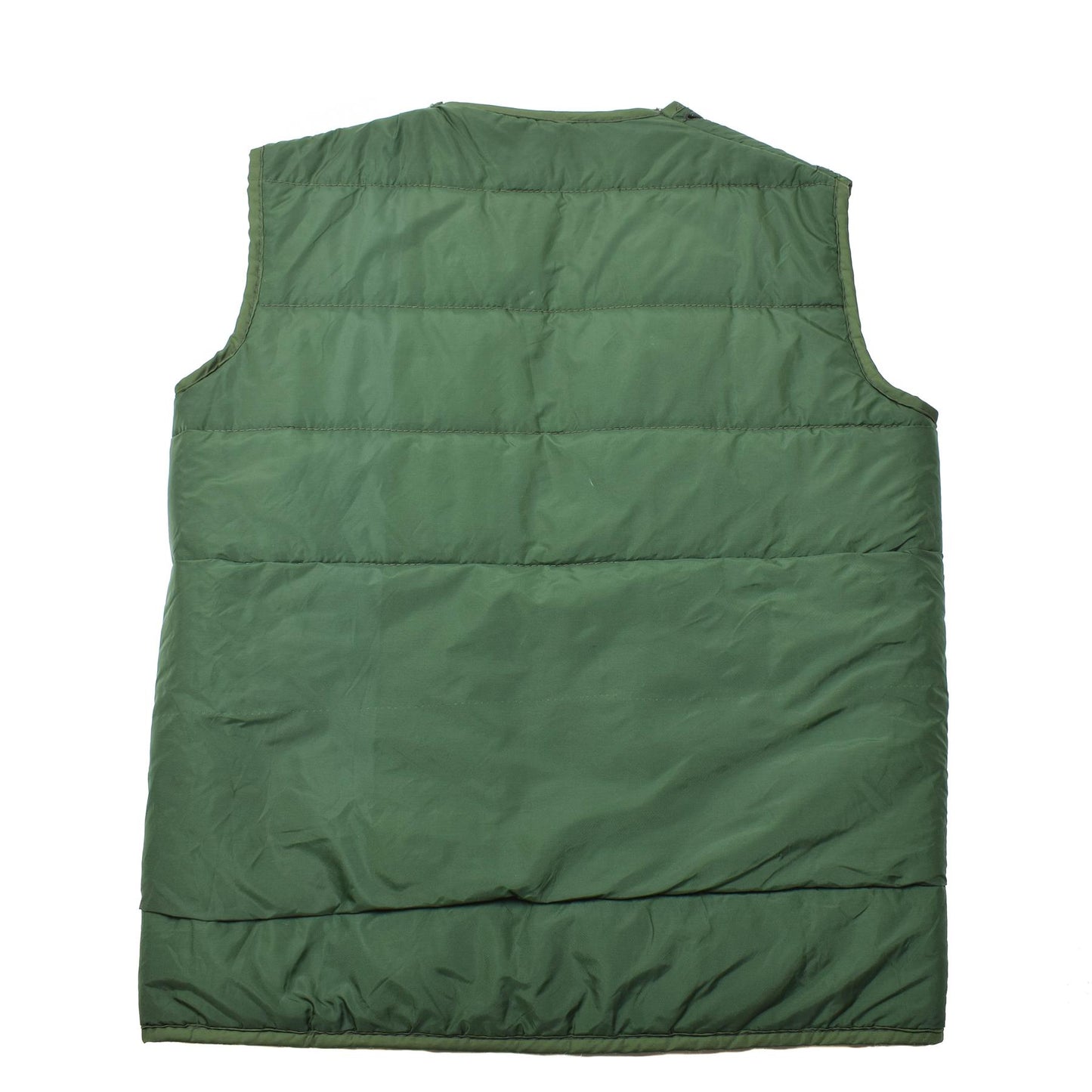 Greek Army Vest Lining Sleeveless Green