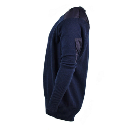 United Kingdom Police V-neck sweater in blue color