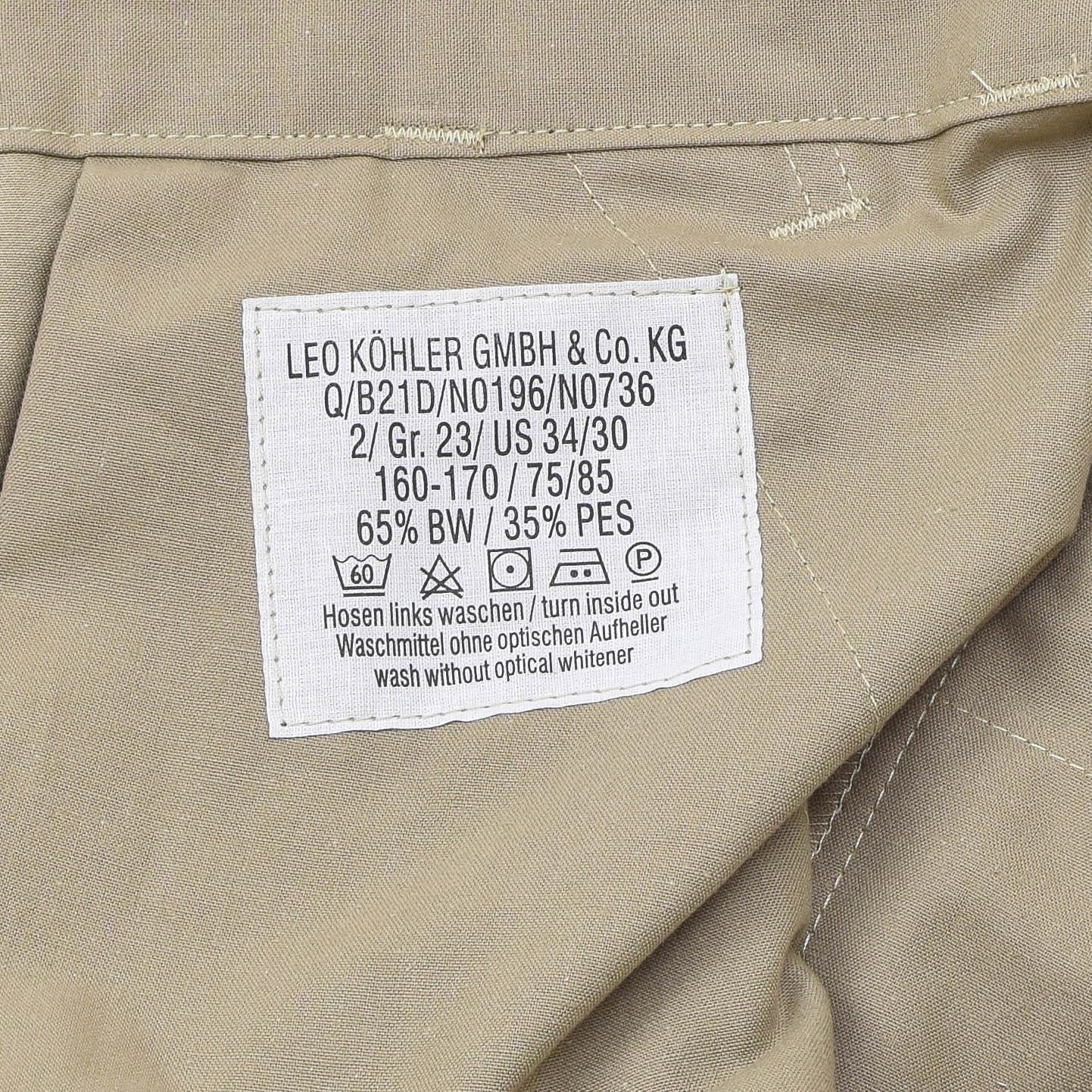 Leo Kohler Tactical Cargo Pants Tropentarn Print