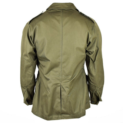 Italian army jacket in olive color