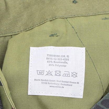 MIL-TEC German Army Style Field Uniform Pants Flecktarn Print