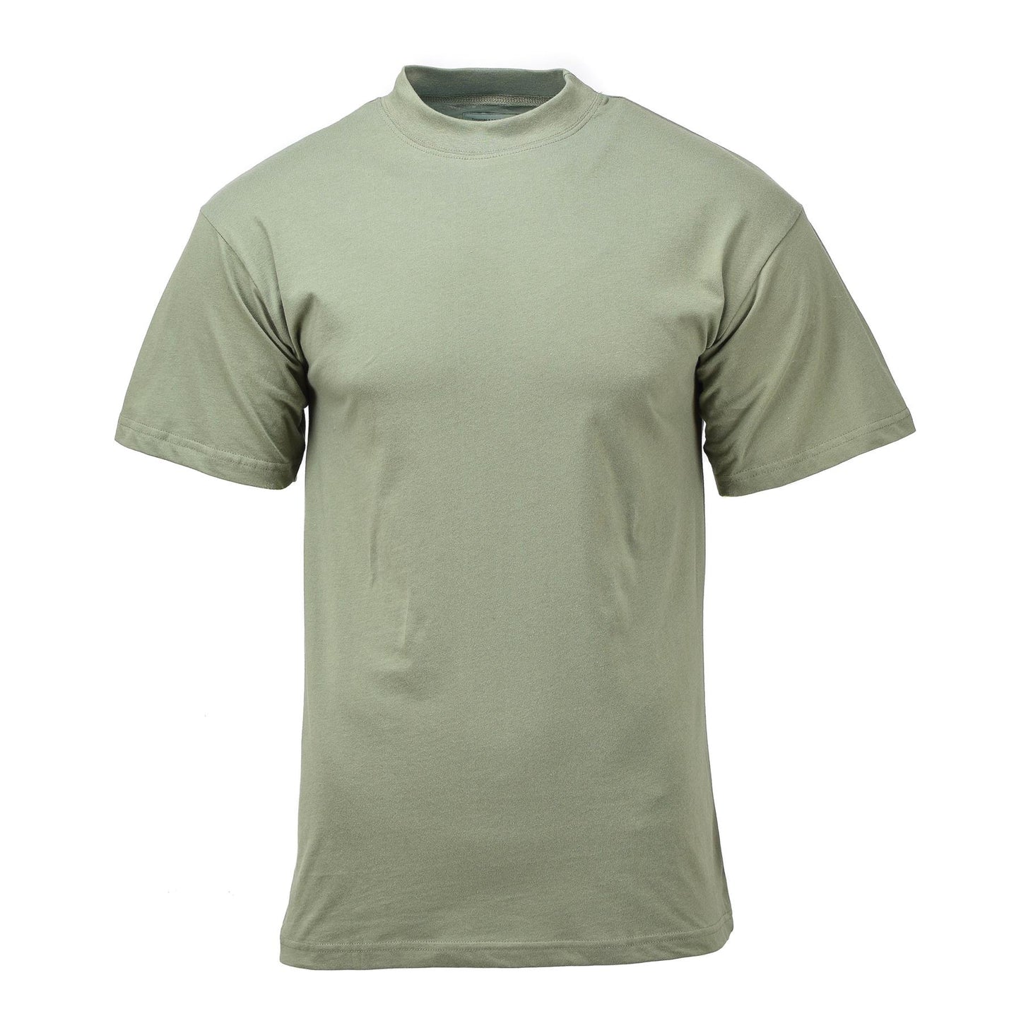 Czech military shirt with short sleeves, olive color