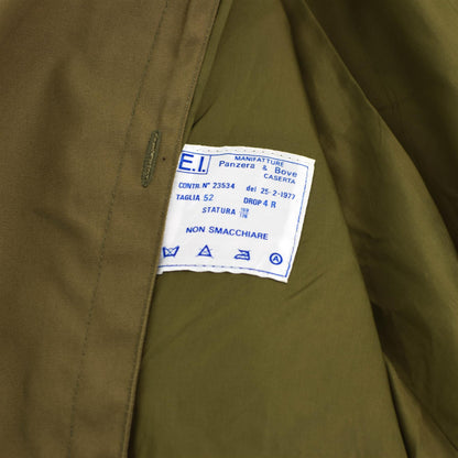 Italian army classic raincoat in Khaki or blue