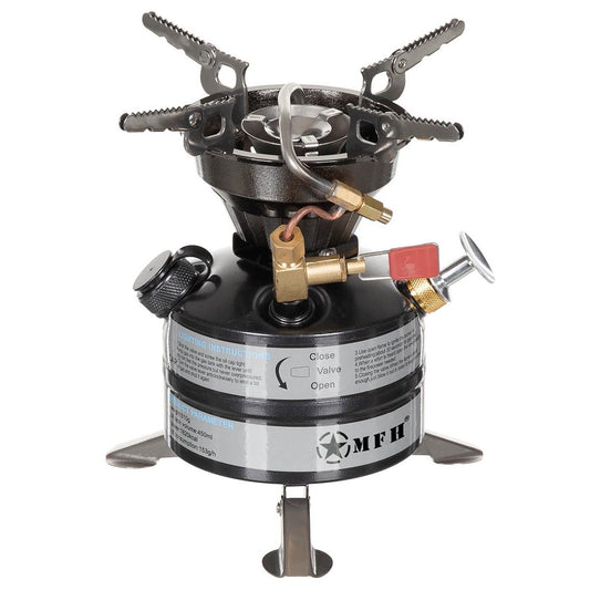 MFH economical tourist outdoor stove for liquid fuel with transport bag