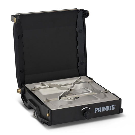 Primus Moja tourist gas stove with lid and carrying handle