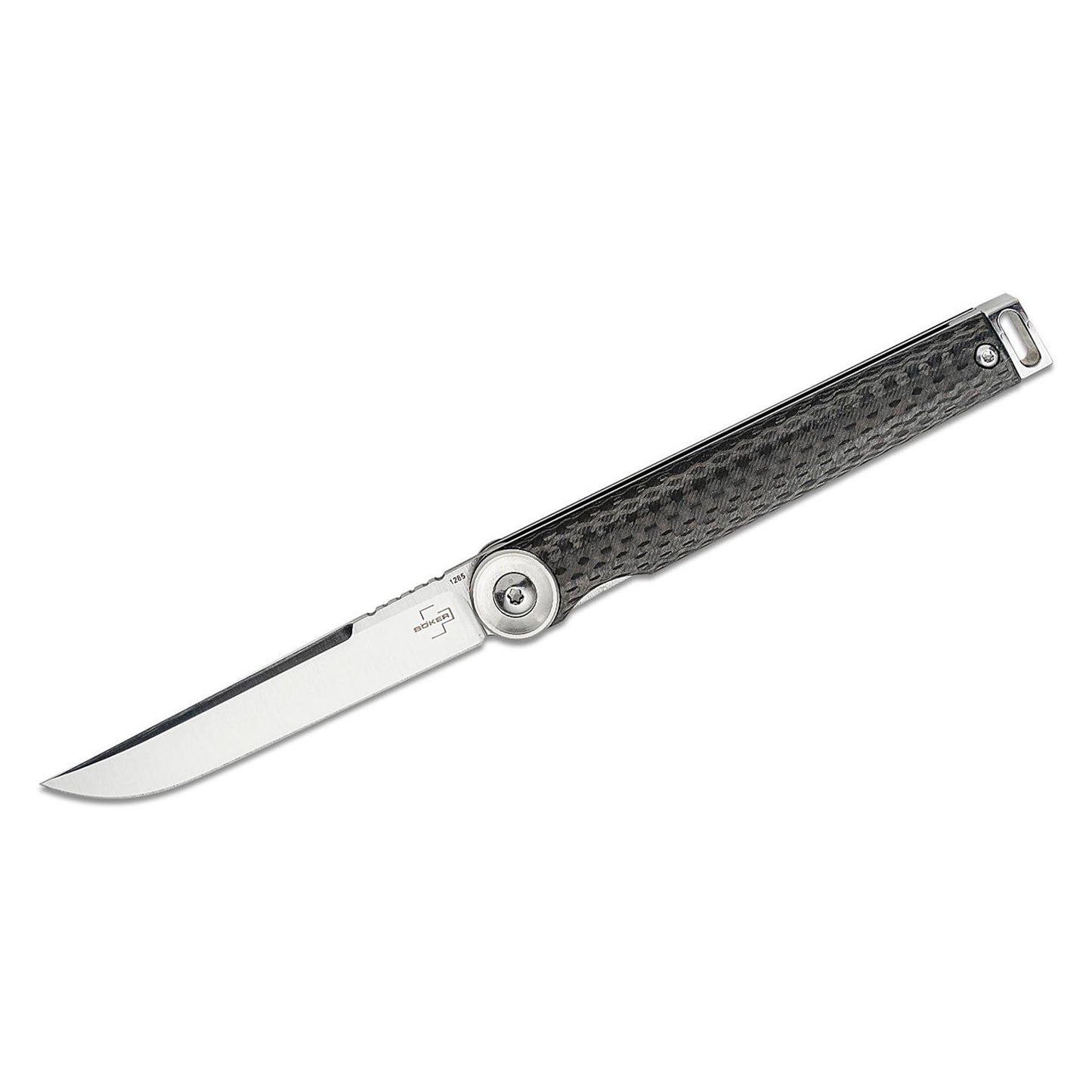 BOKER Kaizen Carbon S35V folding knife made of CPM-S-35VN steel